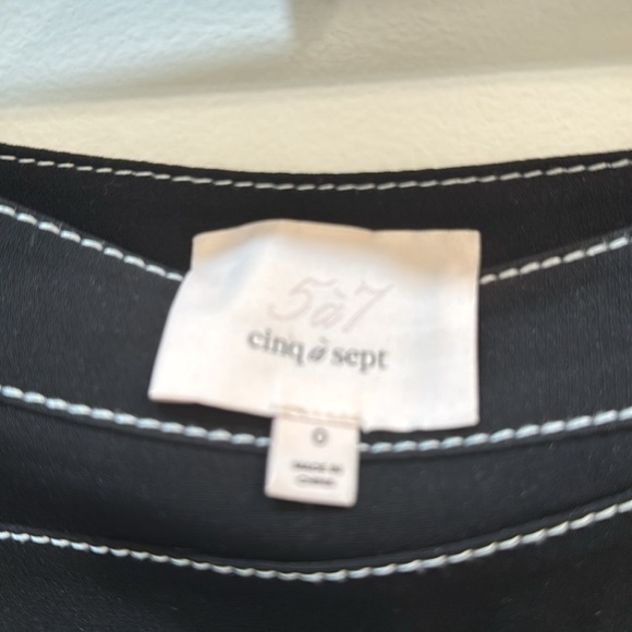 CINQ À SEPT Black Misha Pleated Mini Skirt Size 0/XS - Picture 8 of 8